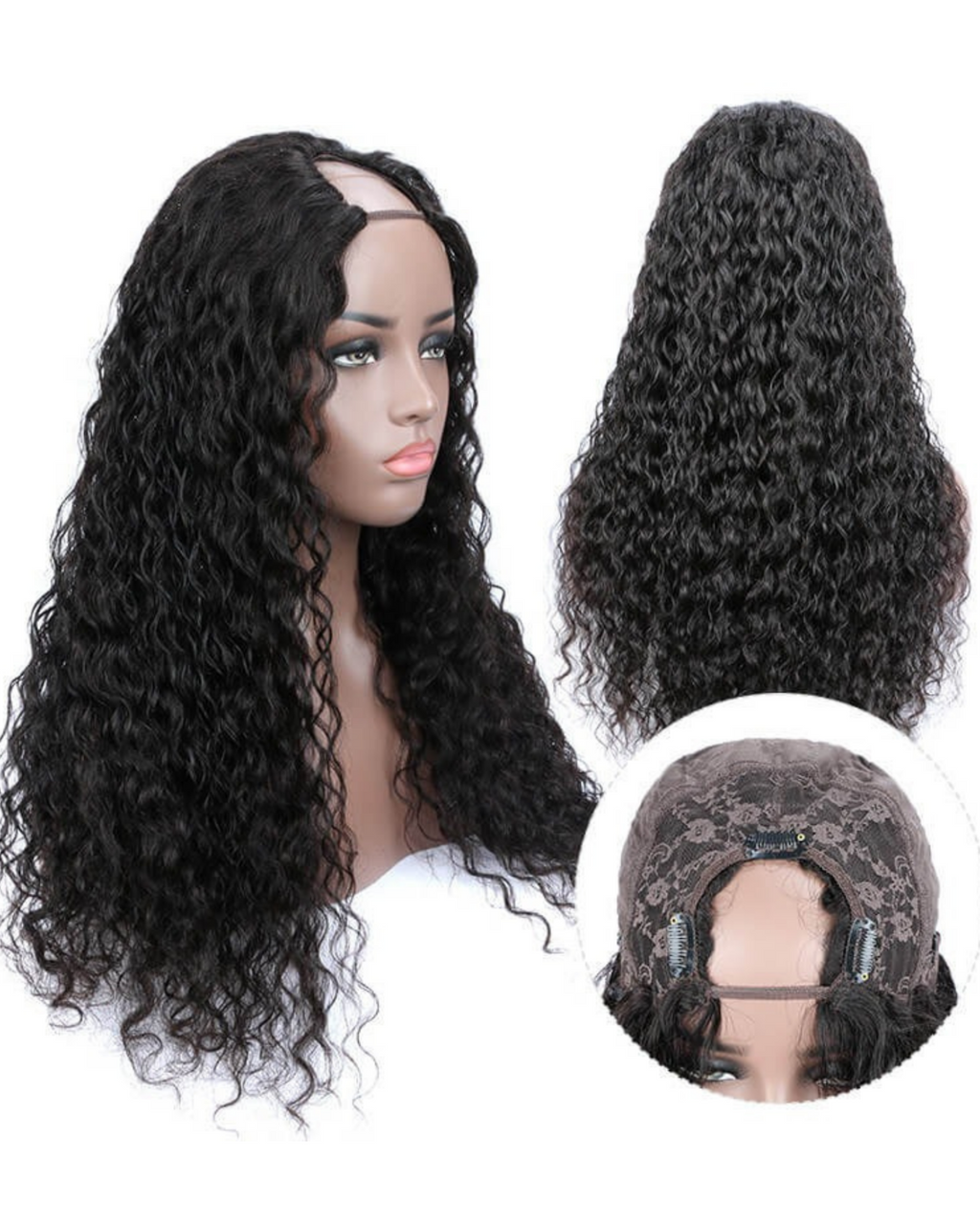 BURMESE CURLS - PERRUQUE OUVERTE - VIRGIN