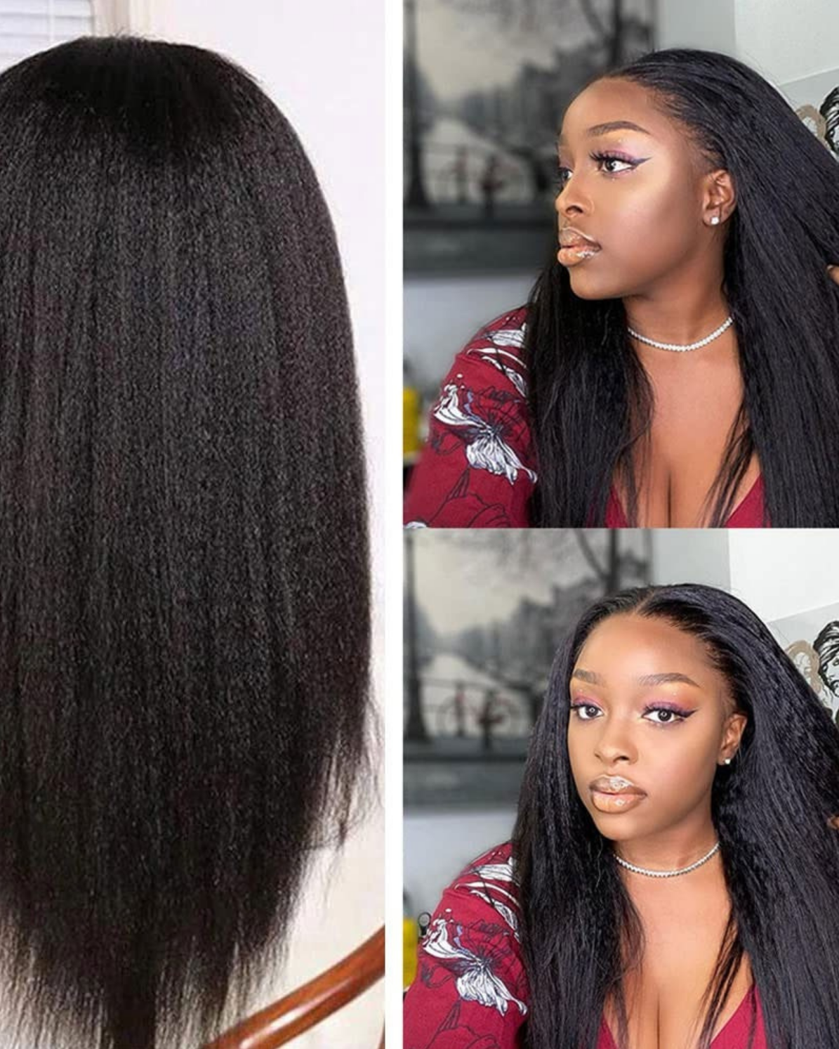 KINKY STRAIGHT - FRONTAL/CLOSURE - VIRGIN