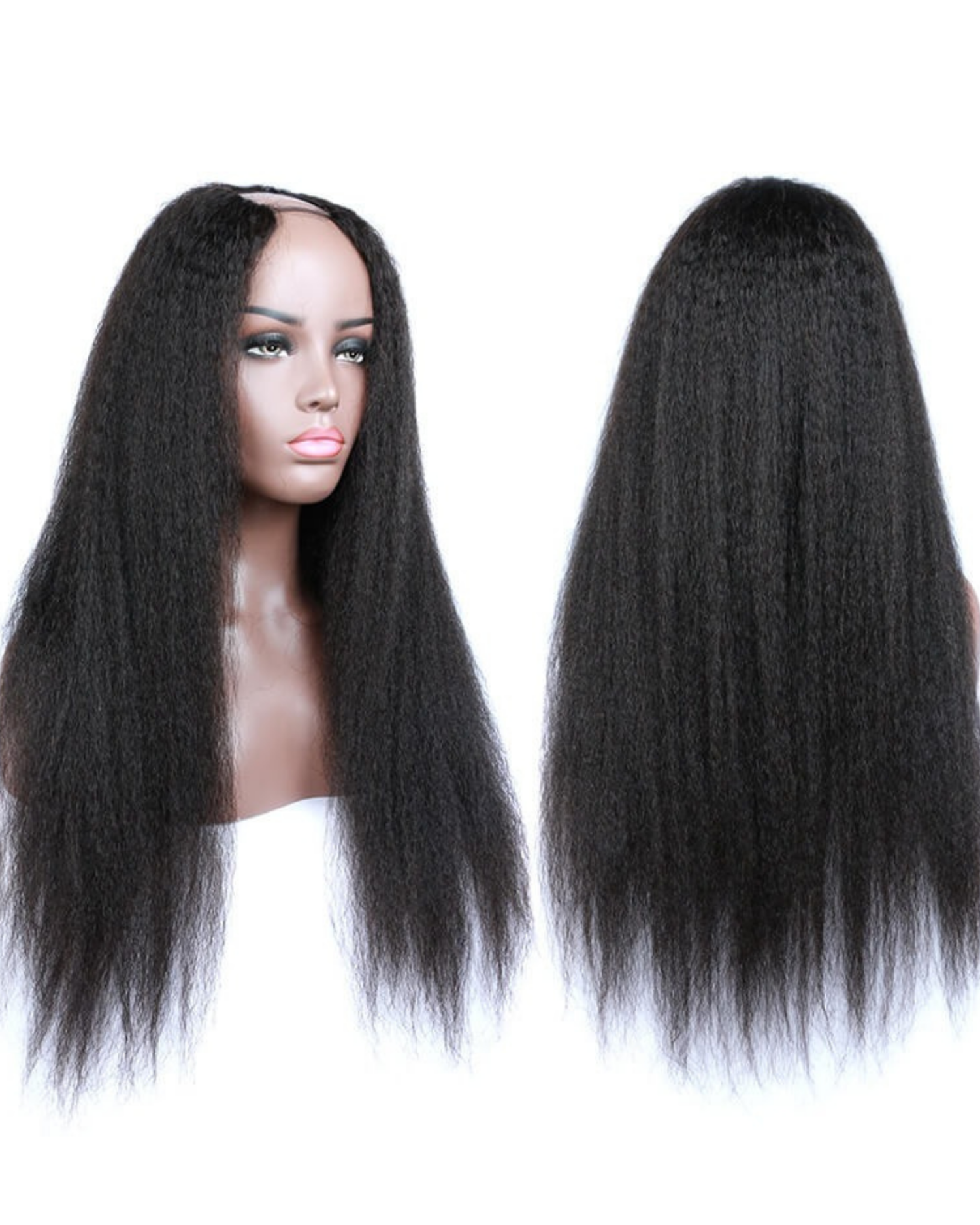 KINKY STRAIGHT - PERRUQUE OUVERTE - VIRGIN
