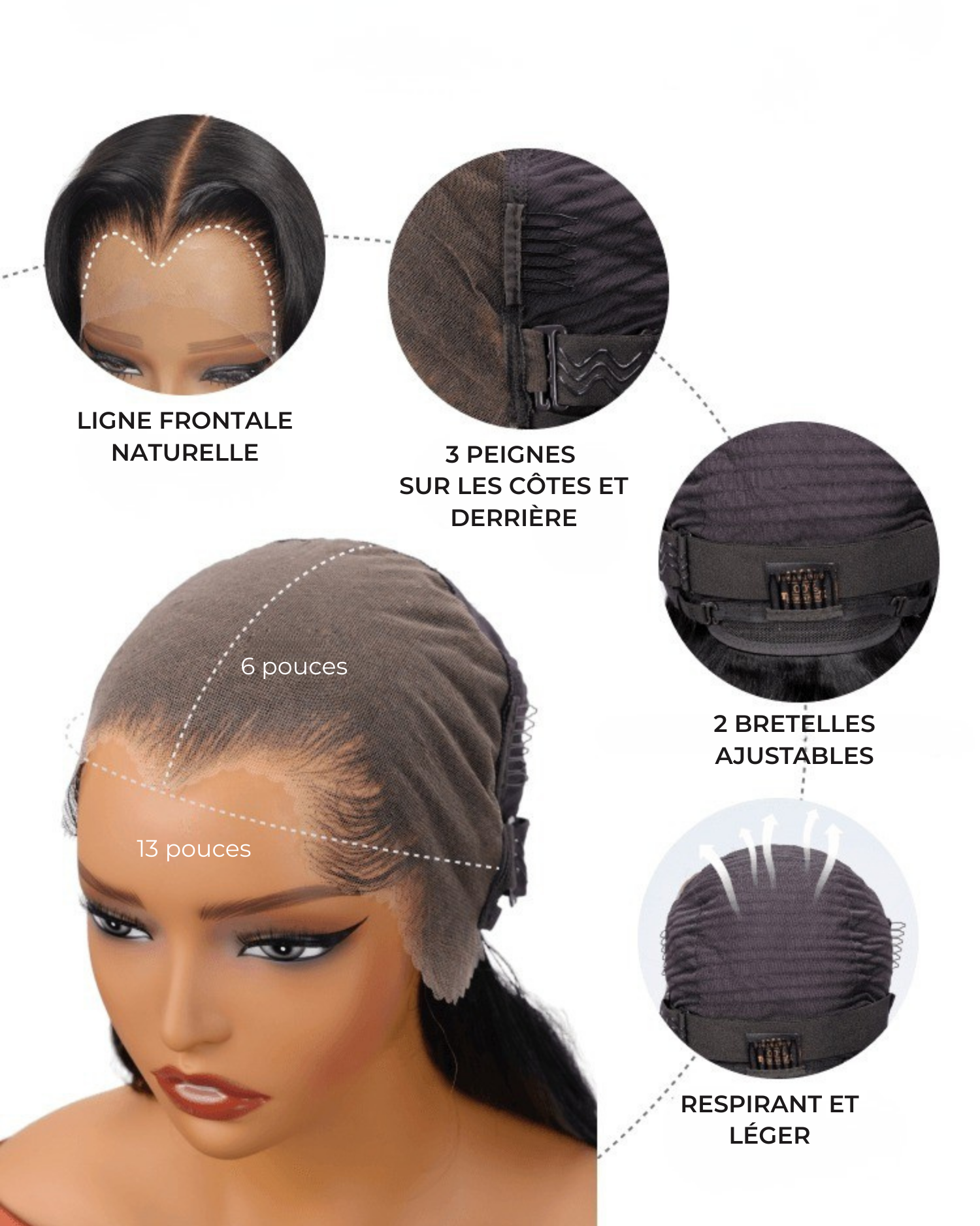 BODY WAVE - PERRUQUE LACE - RAW
